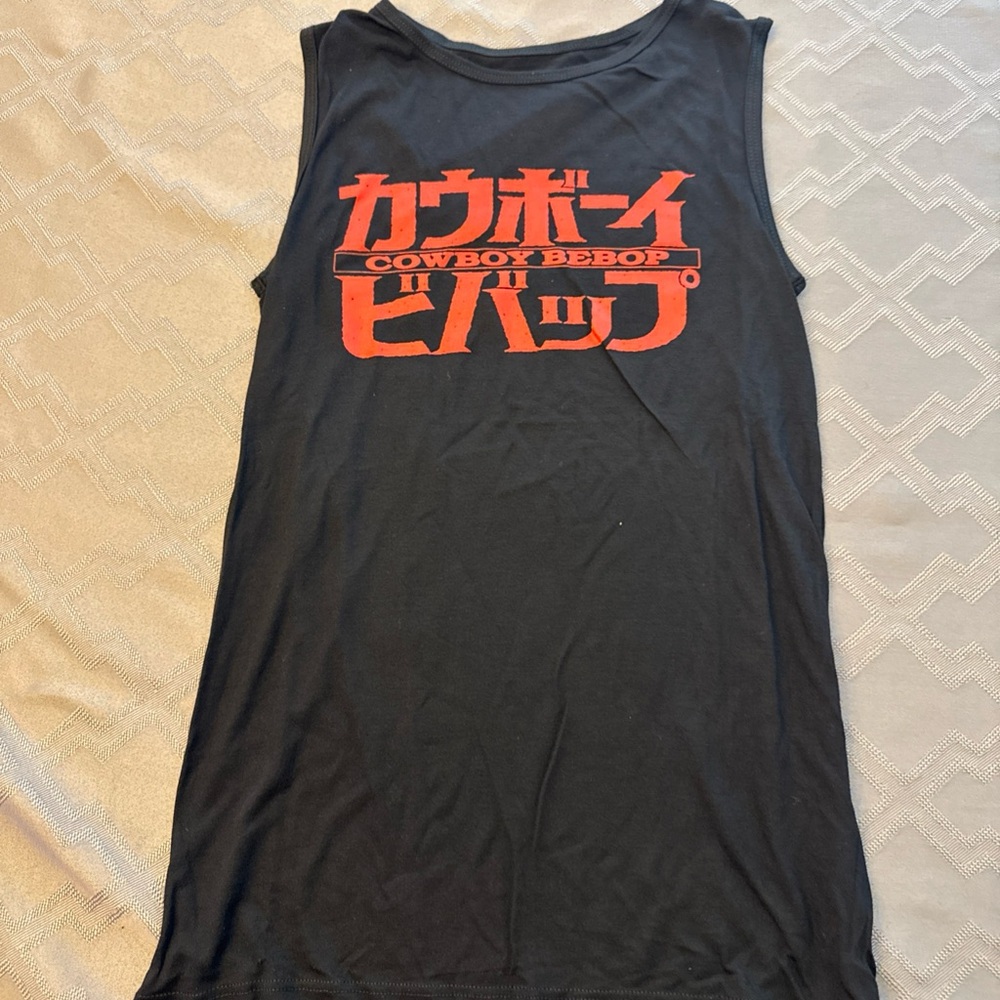 Black Cowboy Bebop Tank Top